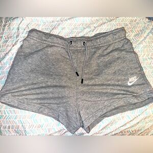 nike sweatpant shorts